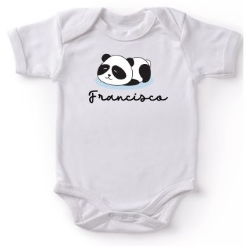 Body Bebê Personalizado Panda