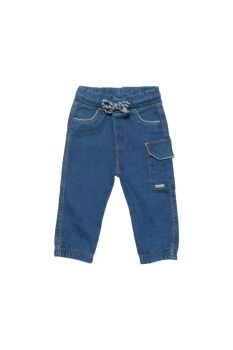 Calça Jeans Bebê Menino Jogger